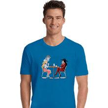 Load image into Gallery viewer, Shirts Premium Shirts, Unisex / Small / Sapphire Peach And Pauline