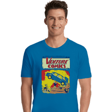 Load image into Gallery viewer, Shirts Premium Shirts, Unisex / Small / Sapphire Brock Action Comics