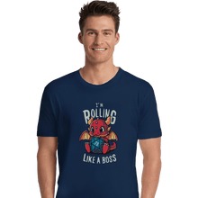 Load image into Gallery viewer, Shirts Premium Shirts, Unisex / Small / Navy Rolling Like A Boss