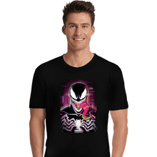 Load image into Gallery viewer, Secret_Shirts Premium Shirts, Unisex / Small / Black Venom Glitch