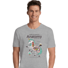 Load image into Gallery viewer, Shirts Premium Shirts, Unisex / Small / Sports Grey Anatomy Of A Unicorn