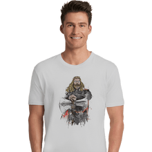 Load image into Gallery viewer, Shirts Premium Shirts, Unisex / Small / White God Of Thunder Watercolor