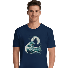 Load image into Gallery viewer, Shirts Premium Shirts, Unisex / Small / Navy The Wave Of Atlantis