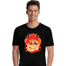 Load image into Gallery viewer, Daily_Deal_Shirts Premium Shirts, Unisex / Small / Black Peach Fire