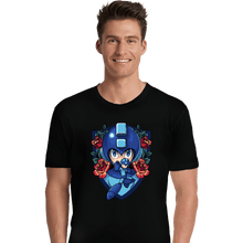 Load image into Gallery viewer, Secret_Shirts Premium Shirts, Unisex / Small / Black Megaman Crest
