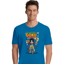 Load image into Gallery viewer, Shirts Premium Shirts, Unisex / Small / Sapphire The Incredible Goku