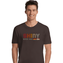 Load image into Gallery viewer, Daily_Deal_Shirts Premium Shirts, Unisex / Small / Dark Chocolate Shiny Since 2002