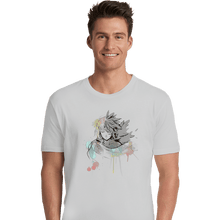 Load image into Gallery viewer, Secret_Shirts Premium Shirts, Unisex / Small / White Watercolor Howl