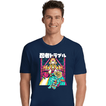 Load image into Gallery viewer, Daily_Deal_Shirts Premium Shirts, Unisex / Small / Navy Ninja Trouble