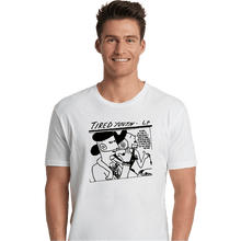 Load image into Gallery viewer, Shirts Premium Shirts, Unisex / Small / White Tired Youth
