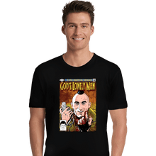 Load image into Gallery viewer, Secret_Shirts Premium Shirts, Unisex / Small / Black God's Lonely Man