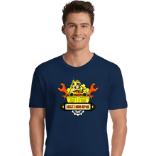 Load image into Gallery viewer, Shirts Premium Shirts, Unisex / Small / Navy Lucca's Repair Shop