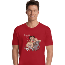 Load image into Gallery viewer, Shirts Premium Shirts, Unisex / Small / Red Shaun And Ed