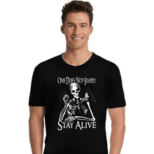 Load image into Gallery viewer, Last_Chance_Shirts Premium Shirts, Unisex / Small / Black Stay Alive