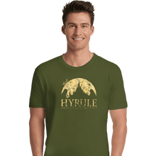 Load image into Gallery viewer, Shirts Premium Shirts, Unisex / Small / Military Green Hyrule Tourist
