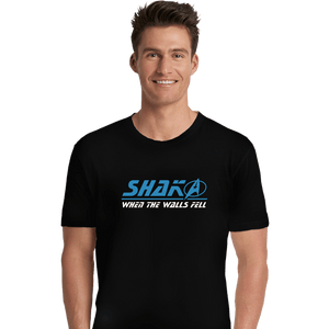 Daily_Deal_Shirts Premium Shirts, Unisex / Small / Black Shaka Trek