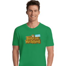 Load image into Gallery viewer, Shirts Premium Shirts, Unisex / Small / Irish Green Do Not Disturb