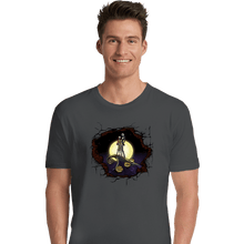 Load image into Gallery viewer, Secret_Shirts Premium Shirts, Unisex / Small / Charcoal Nightmare Through The Wall