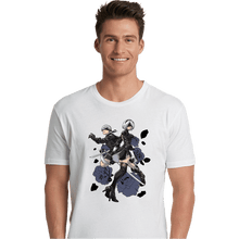 Load image into Gallery viewer, Daily_Deal_Shirts Premium Shirts, Unisex / Small / White Android Hunter