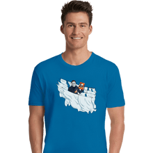 Load image into Gallery viewer, Daily_Deal_Shirts Premium Shirts, Unisex / Small / Sapphire Slasher Time