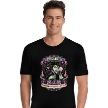 Load image into Gallery viewer, Daily_Deal_Shirts Premium Shirts, Unisex / Small / Black Villains Unite Maleficent