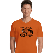 Load image into Gallery viewer, Secret_Shirts Premium Shirts, Unisex / Small / Orange Get Out Of Arkham Card