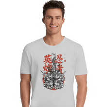 Load image into Gallery viewer, Shirts Premium Shirts, Unisex / Small / White Half-Shell Ninjas