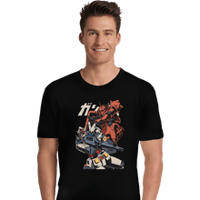 Load image into Gallery viewer, Shirts Premium Shirts, Unisex / Small / Black Zaku VS RX 78-2