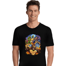 Load image into Gallery viewer, Daily_Deal_Shirts Premium Shirts, Unisex / Small / Black Rampage Arcade Tribute
