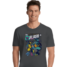 Load image into Gallery viewer, Shirts Premium Shirts, Unisex / Small / Charcoal Wolverine VS Slash