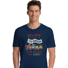 Load image into Gallery viewer, Shirts Premium Shirts, Unisex / Small / Navy Let's Go