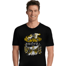 Load image into Gallery viewer, Shirts Premium Shirts, Unisex / Small / Black Attack on Moon