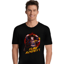 Load image into Gallery viewer, Shirts Premium Shirts, Unisex / Small / Black Flame Alchemist