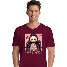 Load image into Gallery viewer, Shirts Premium Shirts, Unisex / Small / Maroon Nezuko
