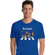 Load image into Gallery viewer, Daily_Deal_Shirts Premium Shirts, Unisex / Small / Royal Blue The Best Friends Road