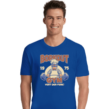 Load image into Gallery viewer, Daily_Deal_Shirts Premium Shirts, Unisex / Small / Royal Blue Borkout Gym