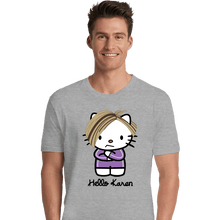 Load image into Gallery viewer, Secret_Shirts Premium Shirts, Unisex / Small / Sports Grey Karen Kitty