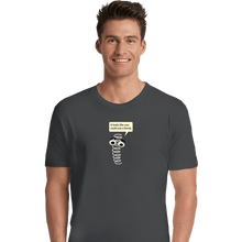 Load image into Gallery viewer, Secret_Shirts Premium Shirts, Unisex / Small / Charcoal Clippy