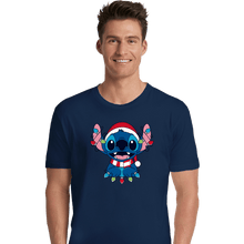 Load image into Gallery viewer, Secret_Shirts Premium Shirts, Unisex / Small / Navy Ohana Christmas Holiday