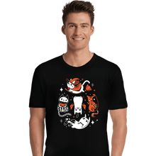 Load image into Gallery viewer, Daily_Deal_Shirts Premium Shirts, Unisex / Small / Black Spooky Kitty Crew