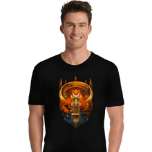 Load image into Gallery viewer, Daily_Deal_Shirts Premium Shirts, Unisex / Small / Black Art Deco Dark Fortress