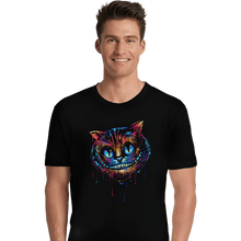 Load image into Gallery viewer, Shirts Premium Shirts, Unisex / Small / Black Colorful Cat
