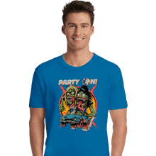 Load image into Gallery viewer, Shirts Premium Shirts, Unisex / Small / Sapphire Party On