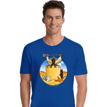 Load image into Gallery viewer, Shirts Premium Shirts, Unisex / Small / Royal Blue Sand Castle People