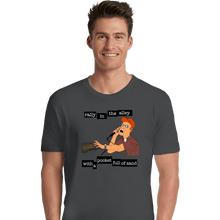 Load image into Gallery viewer, Secret_Shirts Premium Shirts, Unisex / Small / Charcoal Pocketsand!