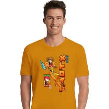 Load image into Gallery viewer, Daily_Deal_Shirts Premium Shirts, Unisex / Small / Gold Neon Genesis Metroid