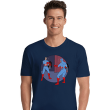 Load image into Gallery viewer, Shirts Premium Shirts, Unisex / Small / Navy Captain Americas
