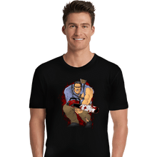 Load image into Gallery viewer, Daily_Deal_Shirts Premium Shirts, Unisex / Small / Black The Chainsaw Knight