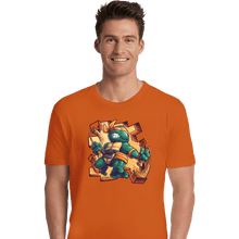 Load image into Gallery viewer, Secret_Shirts Premium Shirts, Unisex / Small / Orange Toy Mike!