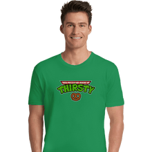 Load image into Gallery viewer, Shirts Premium Shirts, Unisex / Small / Irish Green These Pretzels Are Making Me Thirsty